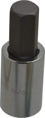Blackhawk by Proto - 1/2" Drive, 9/16" Hex Bit Socket - 2-1/2" OAL, 2" Bit Length - Exact Tool & Supply