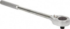 Blackhawk by Proto - 3/4" Drive Pear Head Standard Ratchet - Chrome Finish, 20" OAL, 24 Gear Teeth, Reversible Head - Exact Tool & Supply