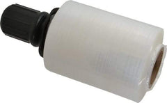 Stretch Associates - 5" x 700' 120 Gauge Clear Bundling Stretch Film with Dispenser - 4 Piece, 120 Gauge, Clear - Exact Tool & Supply