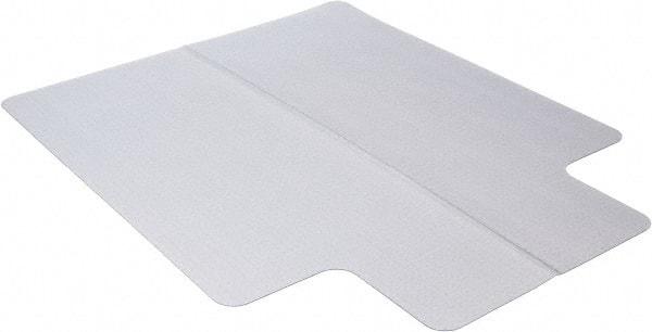 Aleco - 60" Long x 46" Wide, Chair Mat - Single Lip, Straight Edge Style - Exact Tool & Supply
