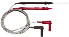 Pomona - Black/Red Electrical Test Equipment Probe Set - Use with Digital Multimeters - Exact Tool & Supply