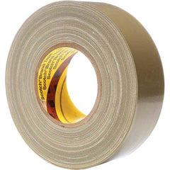 3M - 54.8m x 48mm x 11.7 mil Olive Green Polyethylene Cloth Duct Tape - Exact Tool & Supply