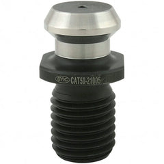 Techniks - Retention Knobs Type: Standard Taper Size: CAT50 - Exact Tool & Supply