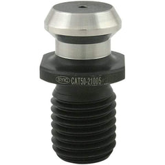 Techniks - Retention Knobs Type: Standard Taper Size: CAT50 - Exact Tool & Supply