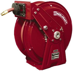 Reelcraft - 50' Spring Retractable Hose Reel - 4,800 psi, Hose Included - Exact Tool & Supply