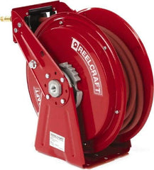 Reelcraft - 50' Spring Retractable Hose Reel - 300 psi, Hose Included - Exact Tool & Supply