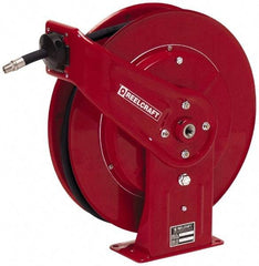 Reelcraft - 50' Spring Retractable Hose Reel - 4,800 psi, Hose Included - Exact Tool & Supply