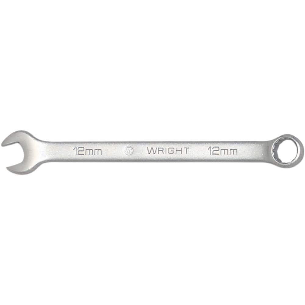 Wright Tool & Forge - Combination Wrenches; Type: Combination Wrench ; Tool Type: Metric ; Size (mm): 16 ; Number of Points: 12 ; Finish/Coating: Satin Finish ; Material: Alloy Steel - Exact Tool & Supply