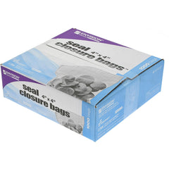 Ability One - Polybags; Type: Reclosable Bags ; Style: Resealable ; Width (Inch): 4 ; Length (Inch): 4 ; Thickness (mil): 2 ; Color: Clear - Exact Tool & Supply