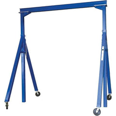 Vestil - 6,000 Lb Load Capacity, Steel Gantry Crane - Exact Tool & Supply