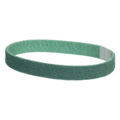1″ × 21″ Non-Woven File Belt Aluminum Oxide RapidPrep Fine Grit - Exact Tool & Supply