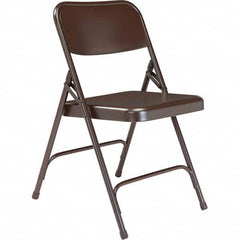 National Public Seating - Folding Chairs Pad Type: Folding Chair Material: Steel - Exact Tool & Supply