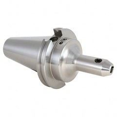 Techniks - CAT40 Taper Shank 1/4" Hole End Mill Holder/Adapter - Exact Tool & Supply