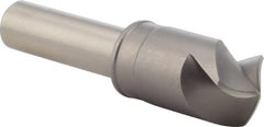 M.A. Ford - 3/4" Head Diam, 1/2" Shank Diam, 3 Flute 120° High Speed Steel Countersink - Exact Tool & Supply