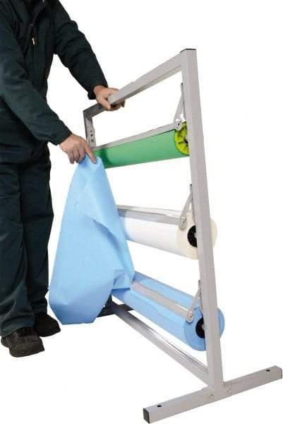 Vestil - 53" Wide, Wrapping Paper Dispenser - 48" Deep - Exact Tool & Supply