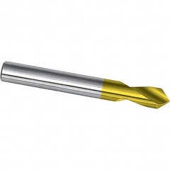 Magafor - 6mm Body Diam, 90°, 2-5/8" OAL, Cobalt Spotting Drill - Exact Tool & Supply