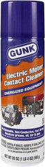 Gunk - Tetrachloroethylene Electrical Cleaner - 22 oz Aerosol Can - Exact Tool & Supply