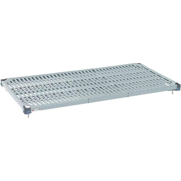 Metro - 54" Wide, 1-1/2" High, Open Shelving Shelf - Polymer, 18" Deep, Use with Metro Max Q - Exact Tool & Supply