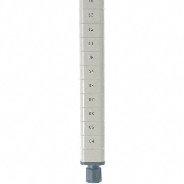 Metro - 33" High, Open Shelving Post - Steel with Epoxy Coating, Use with Metro Max Q Shelves - Exact Tool & Supply
