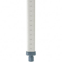 Metro - 54" High, Open Shelving Post - Polymer, Use with Metro Max I Shelving - Exact Tool & Supply