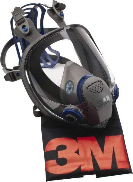3M - Series FF-400, Size S Full Face Respirator - 6-Point Suspension, Bayonet Connection - Exact Tool & Supply