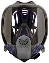 3M - Series FF-400, Size L Full Face Respirator - 6-Point Suspension, Bayonet Connection - Exact Tool & Supply