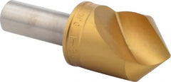 M.A. Ford - 1" Head Diam, 1/2" Shank Diam, 1 Flute 90° High Speed Steel Countersink - Exact Tool & Supply
