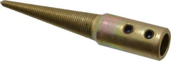 Made in USA - Buffing Wheel Buffing Spindle - 1/2" ID x 3/4" OD, Right Hand Thread - Exact Tool & Supply