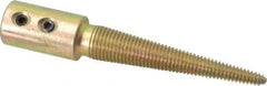 Made in USA - Buffing Wheel Buffing Spindle - 1/4" ID x 5/8" OD, Right Hand Thread - Exact Tool & Supply