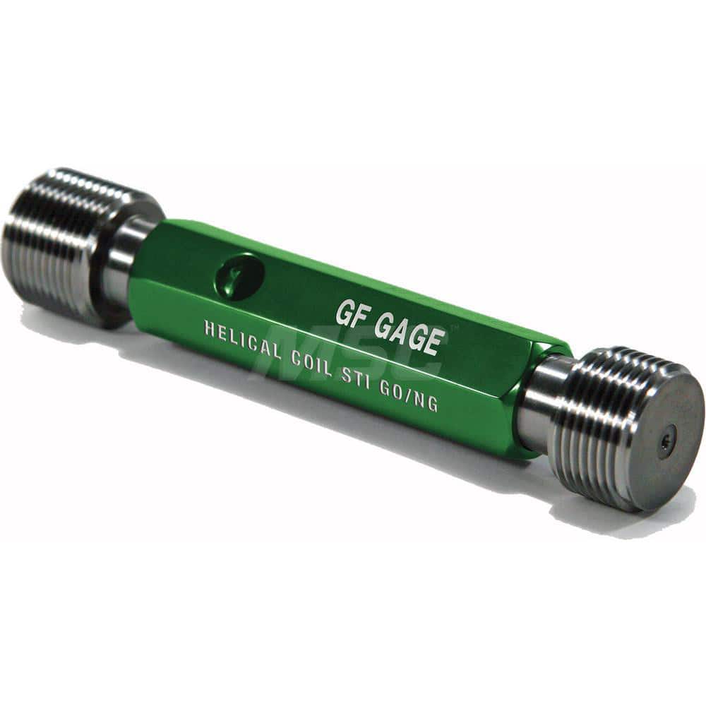 Plug Thread Gage: 3/4-16 Thread, 2B Class, Double End, Go & No Go Handle Included