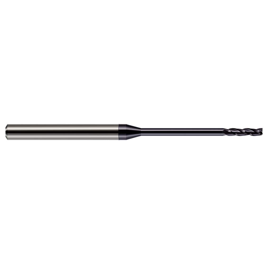 Harvey Tool - Square End Mills; Mill Diameter (Decimal Inch): 0.0600 ; Length of Cut (Inch): 1/2 ; Length of Cut (Decimal Inch): 0.5000 ; Material: Solid Carbide ; Finish/Coating: AlTiN ; Shank Diameter (Inch): 1/8 - Exact Tool & Supply