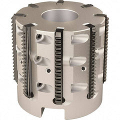 Vargus - 2.323" Cut Diam, 7.874" Max Depth of Cut, 1" Arbor Hole Diam, Internal/External Indexable Thread Mill - Insert Style 40L, 9 Inserts, Toolholder Style RTMC-D, 2" OAL - Exact Tool & Supply