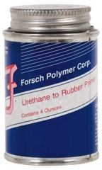Forsch Polymer Corp - 4 Fluid Ounce, Clear Adhesive Primer - For Use with Rubber - Exact Tool & Supply