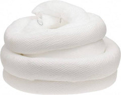 Brady SPC Sorbents - 32 Gal, 20' Long, 5" Diam, Polypropylene Boom - Oil Only, White - Exact Tool & Supply