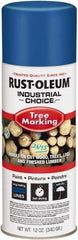 Rust-Oleum - 12 fl oz Blue Marking Paint - 300' Coverage, Modified Alkyd Formula, >500 gL VOC - Exact Tool & Supply