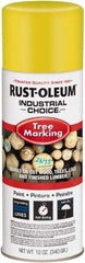 Rust-Oleum - 12 fl oz Yellow Marking Paint - 300' Coverage, Modified Alkyd Formula, >500 gL VOC - Exact Tool & Supply