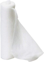 Medique - 4" Wide, General Purpose Non-Sterile Gauze Bandage - White, Cotton Bandage - Exact Tool & Supply