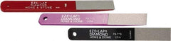 Value Collection - Coarse, Medium & Fine, 2" Length of Cut, Single End Diamond Hone - 250 Grit, 3/4" Wide x 3/16" High - Exact Tool & Supply