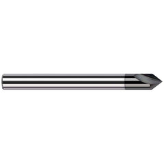 Harvey Tool - 60° 1/4" Diam 2-1/2" OAL Pointed Engraving Cutters - Exact Tool & Supply