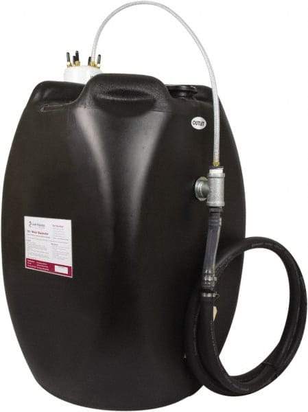 PRO-SOURCE - Air Compressor Condensate Management Filter - 1/4" Hose Barb, 200 psi, Gravity & Displacement Drain - Exact Tool & Supply