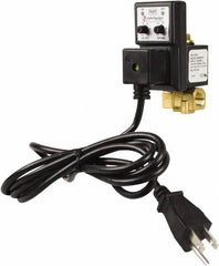 PRO-SOURCE - 3/8" Inlet, Electronic Condensate Drain Valve - 3/8" NPT Outlet, 1.5 to 250 psi - Exact Tool & Supply