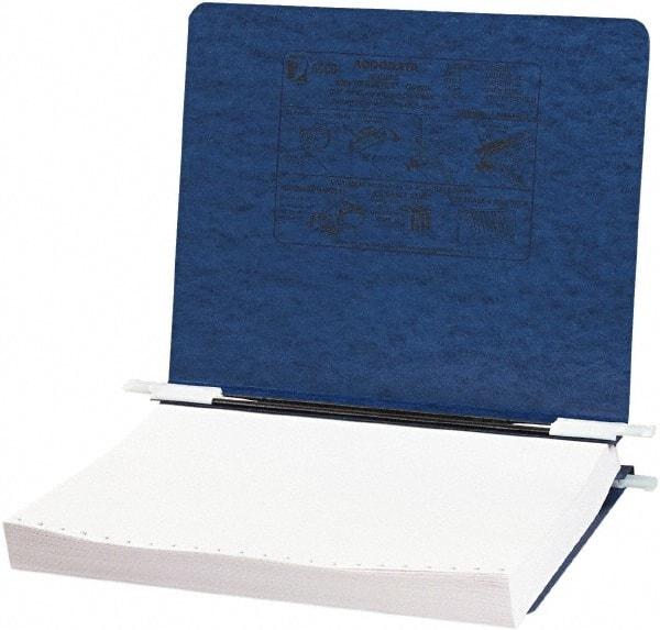 ACCO - 6", Letter Size, Dark Blue, Hanging Data Binders - Exact Tool & Supply