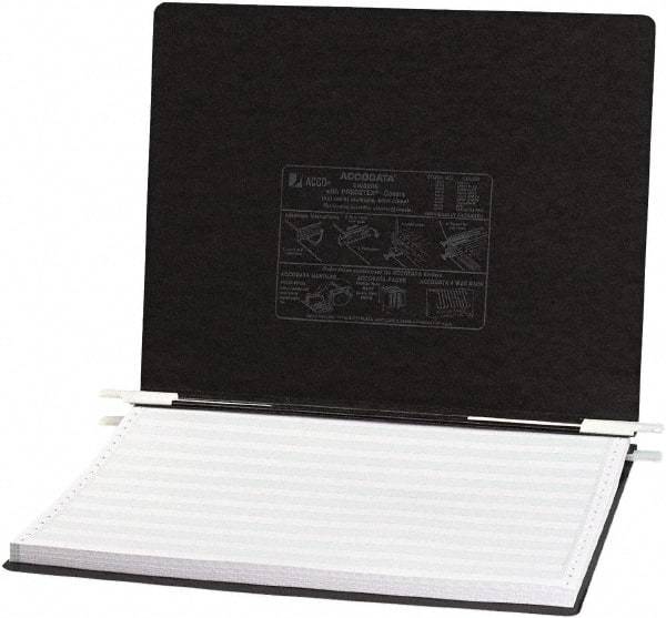 ACCO - 6", Letter Size, Black, Hanging Data Binders - Exact Tool & Supply