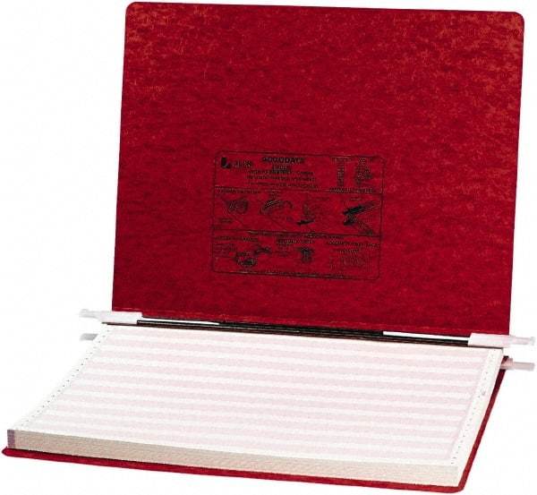 ACCO - 6", Letter Size, Executive Red, Hanging Data Binders - Exact Tool & Supply
