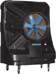 PortaCool - 24" Blade, 55 Gal Capacity, 0.7 hp, 9,000 CFM Evaporative Cooler - 9 Amp Rating, 110 Volts, Infinitely Variable Speed - Exact Tool & Supply