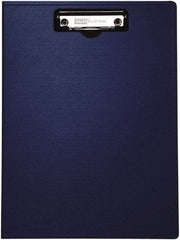Baum/Gartens - 13-1/4 Inch Long x 9-1/4 Inch Wide, Clip Board - Blue - Exact Tool & Supply