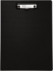 Baum/Gartens - 12.933 Inch Long x 9 Inch Wide, Clip Board - Black - Exact Tool & Supply