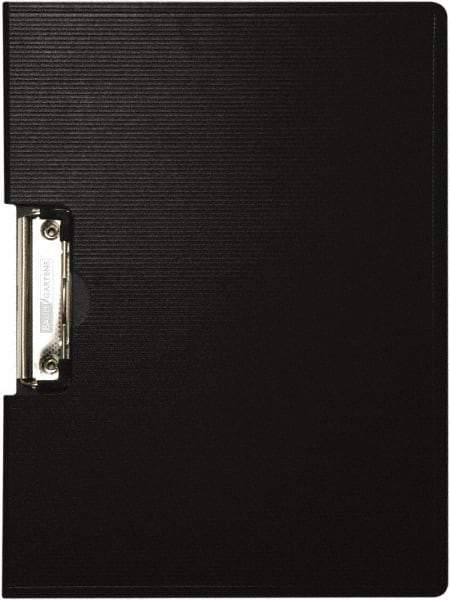 Baum/Gartens - 12-1/2 Inch Long x 9 Inch Wide, Clip Board - Black - Exact Tool & Supply