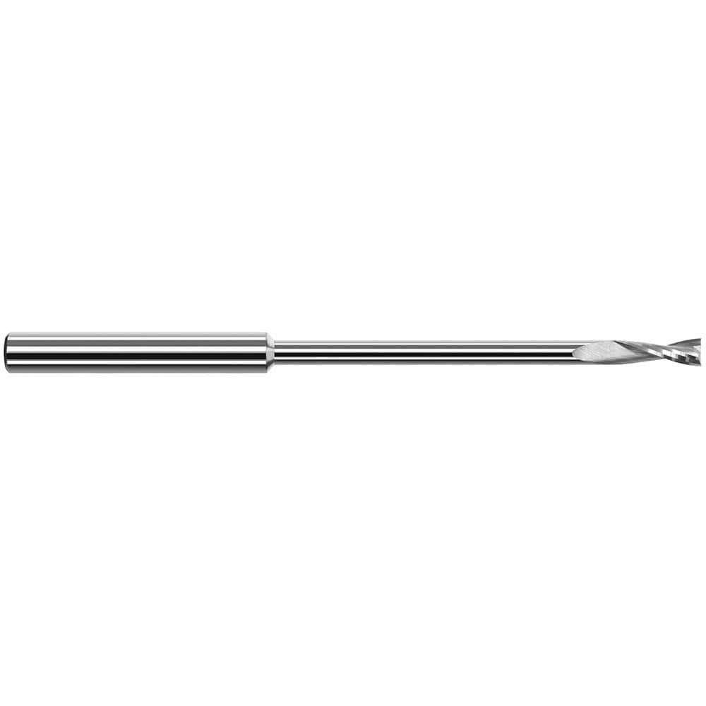 Harvey Tool - Square End Mills; Mill Diameter (Inch): 1/8 ; Mill Diameter (Decimal Inch): 0.1250 ; Length of Cut (Inch): 3/8 ; Length of Cut (Decimal Inch): 0.3750 ; Material: Solid Carbide ; Finish/Coating: Uncoated - Exact Tool & Supply