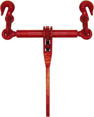 Buyers Products - 6,600 Lb Load Capacity Ratchet Loadbinder - 3/8" Max Chain Size, 8" Take Up, Chain Grade 70 - Exact Tool & Supply